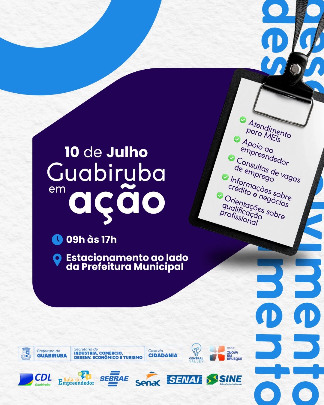 Guabiruba em Ação – Qualificar, Conectar e Empregar
