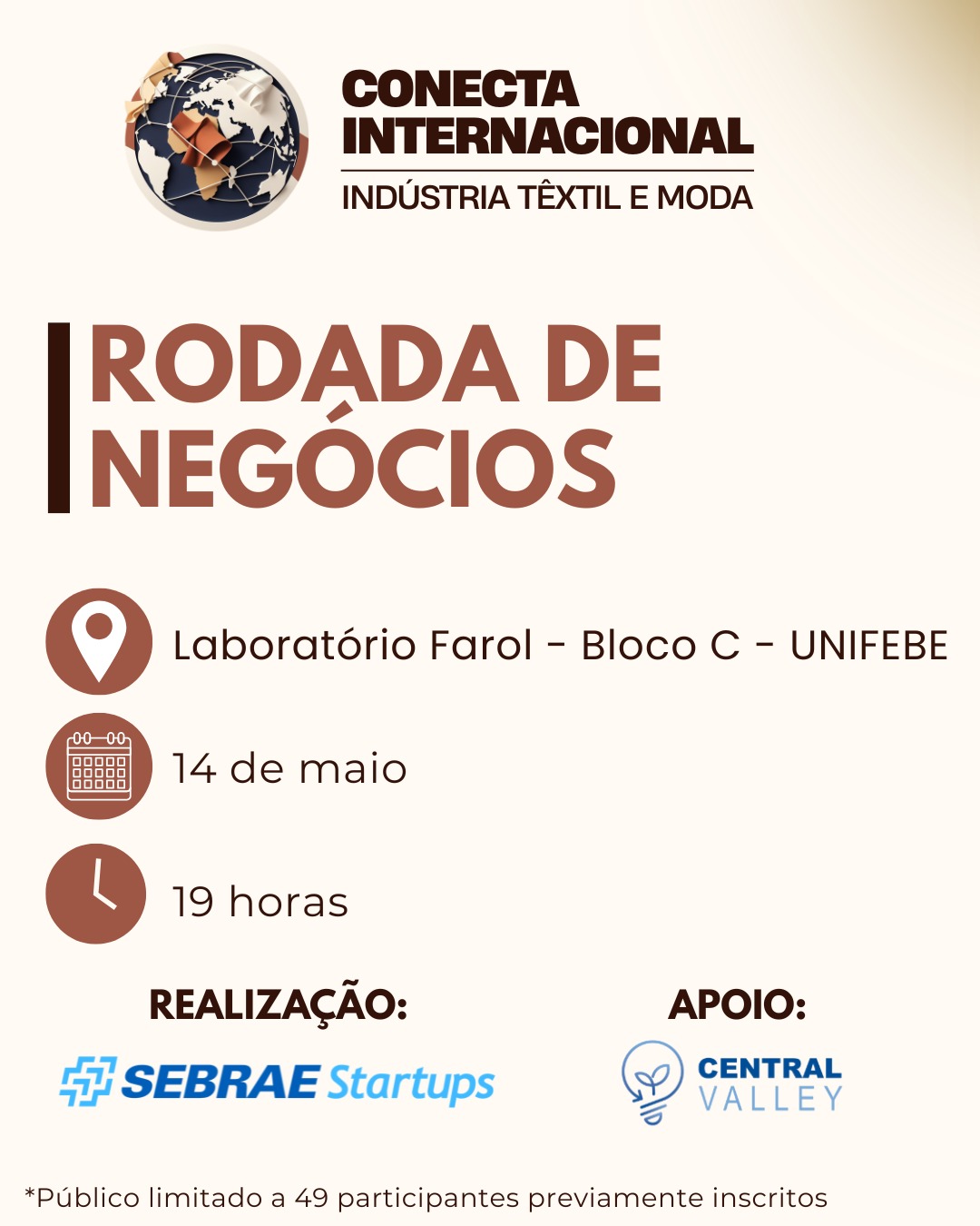 Rodada de Negócios Têxtil & Moda – Brusque e Região
